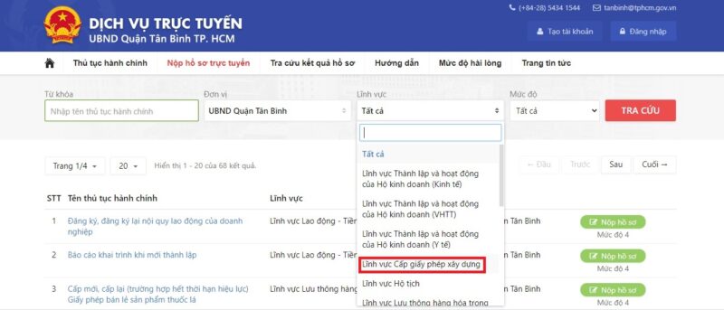 buoc 3 dich vu truc tuyen uy ban nhan dan quan tan binh