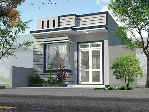 50 triệu xây nhà như thế nào 5 Đây là một mẫu nhà không quá xa hoa cầu kỳ nhưng lại vô cùng hấp dẫn, quan trọng nhất là phù hợp với túi tiền.