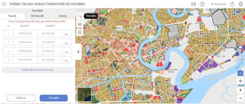 thong tin quy hoach tphcm