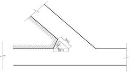 Vạt góc giao lộ 3 vat goc giao lo lon bang 45