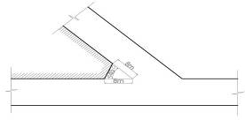 Vạt góc giao lộ 2 vat goc giao lo nho 45