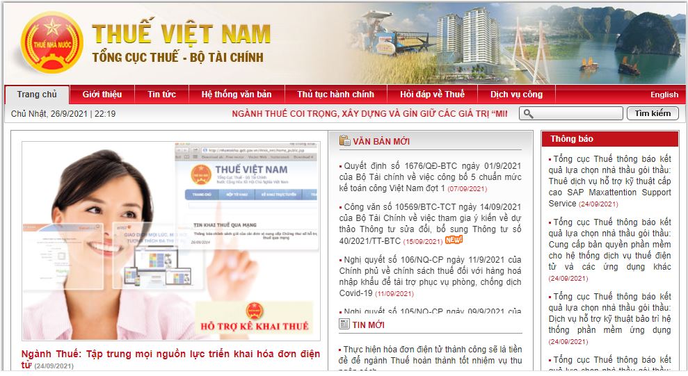 Tra cứu số thẻ căn cước công dân online 2 buoc 1 truy cap website tong cuc thue