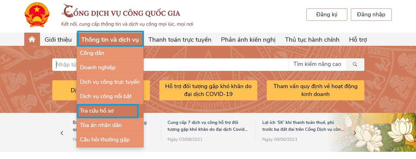 Tra cứu số thẻ căn cước công dân online 8 buoc 2 thong tin va dich vu tra cuu ho so