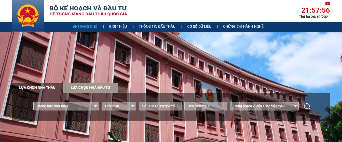 dang ky tren he thong mang dau thau quoc gia nhu the nao