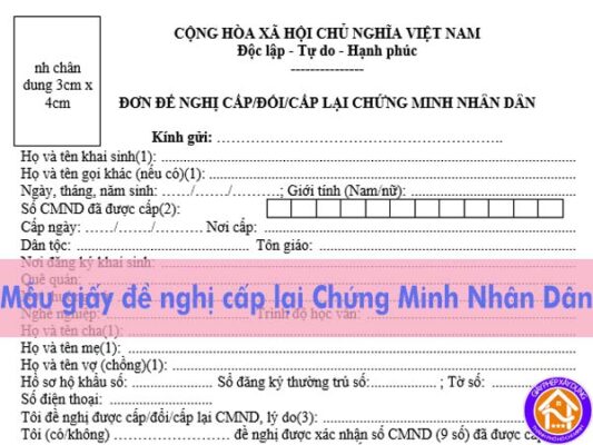 mau don xin cap lai cmnd bi mat 2020 2
