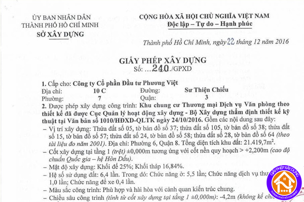 Thủ tục xin cấp giấy phép xây dựng như thế nào? 4 Xin giấy phép xây dựng mất bao lâu