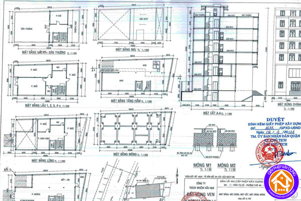 Dịch vụ xin giấy phép xây dựng Quận 10 trọn gói 3 Hồ sơ xin giấy phép xây dựng Quận 10 trọn gói